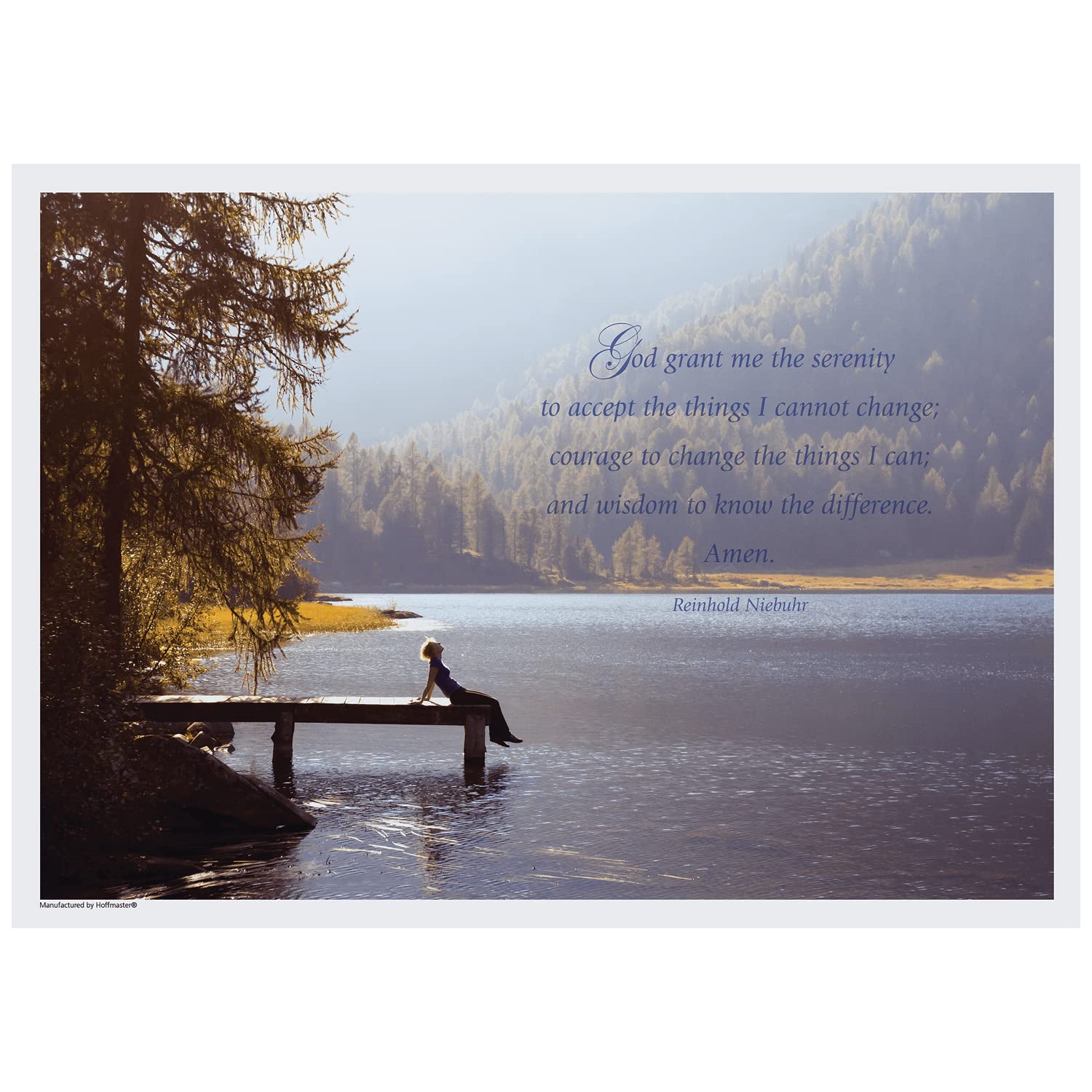 Hoffmaster 702086 Inspirational Multipack manteles individuales, 3 diseños por caso, 10 "x 14," impreso (Pack de 1000)
