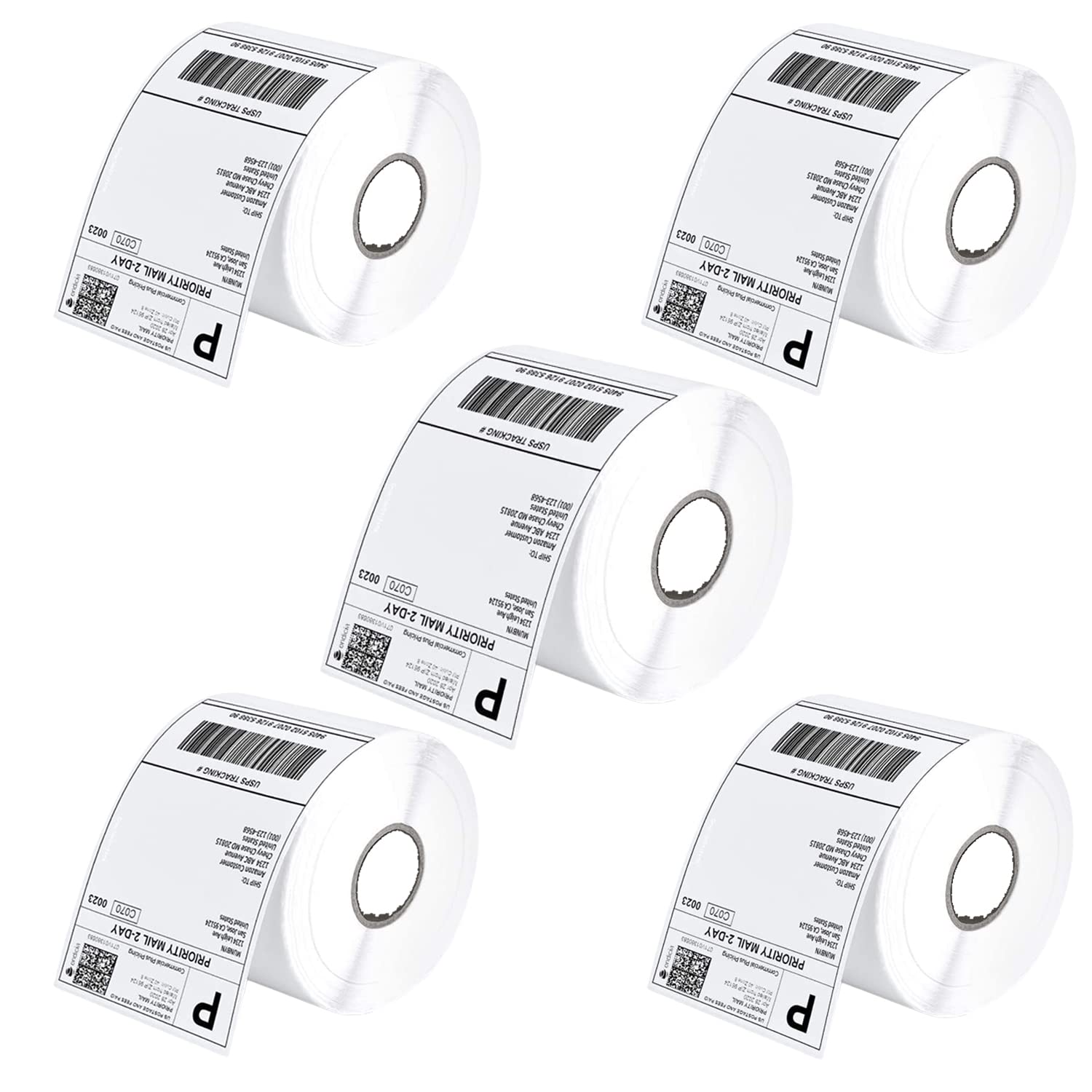Generic Koki Story Direct Thermal Shipping Label Rolls 4 X | Desertcart ...