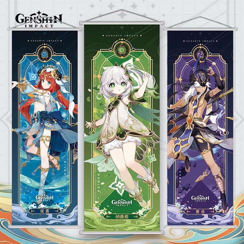 YOIMIYA ANIME GIRL Genshin Impact Poster Art Wall Scroll Home Decor 60*90CM EUR 24,04 - DE