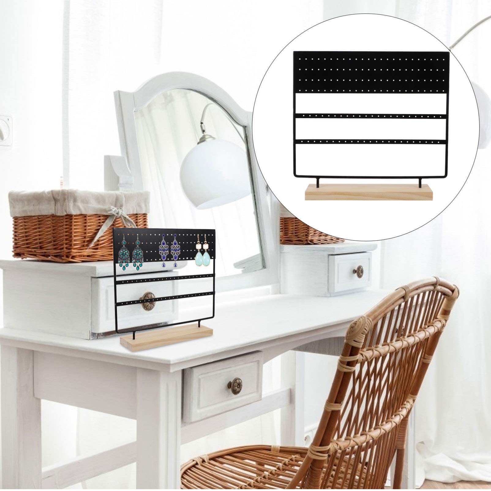 Mipcase 1pezzi Orecchini in Organizzatore Per Orecchini Espositore Per Torre Per Pratico Per Appendere