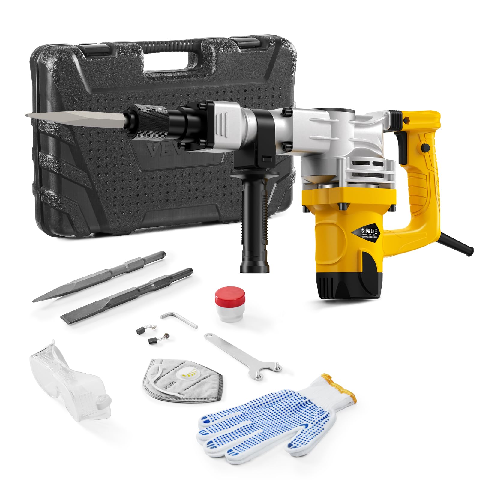VEVOR 1400W Demolition Jack Hammer