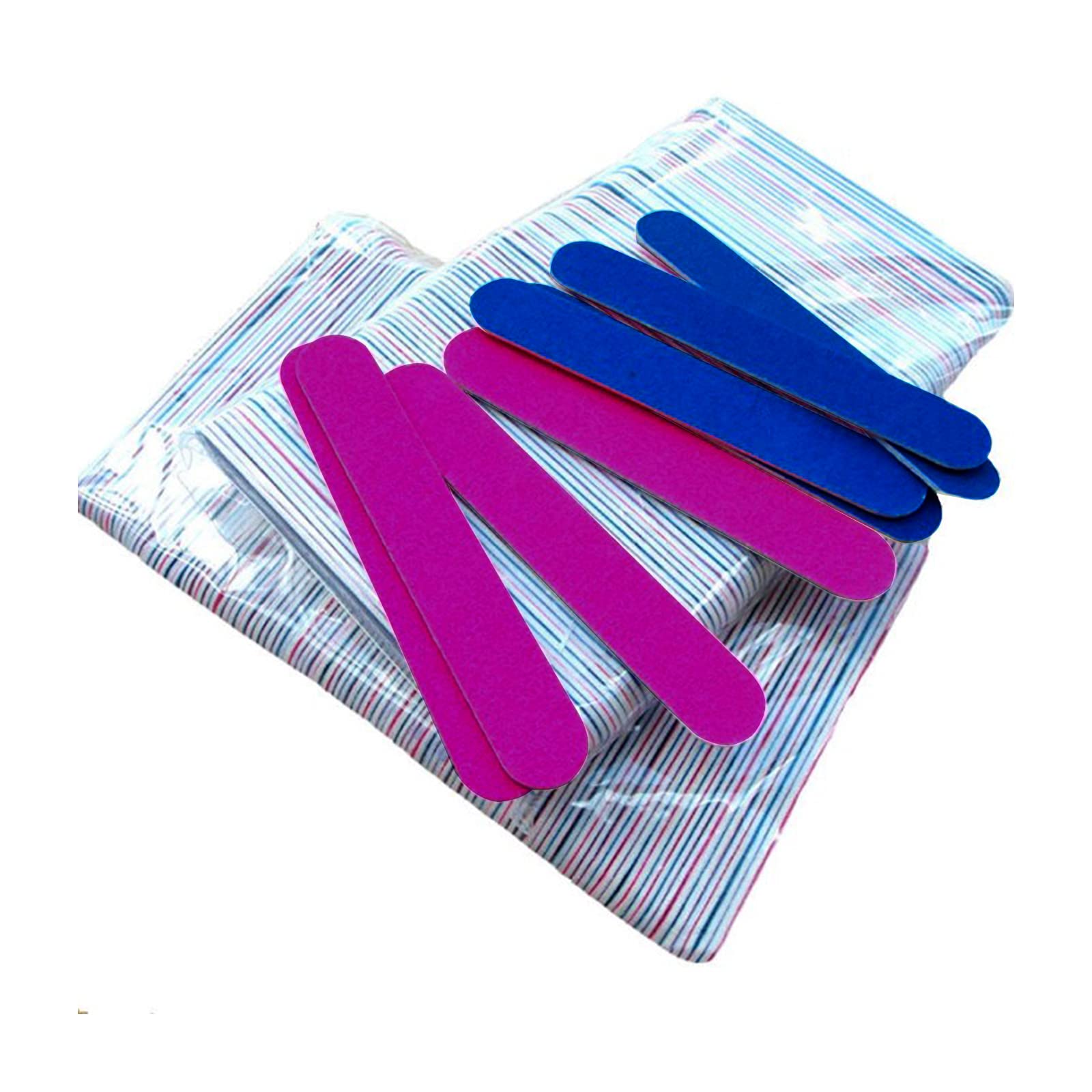 100 mini lime per unghie a doppia faccia grana 180/240, portatile professionale per chiodi, lima per unghie, strumenti per lo styling delle unghie per la casa e il salone