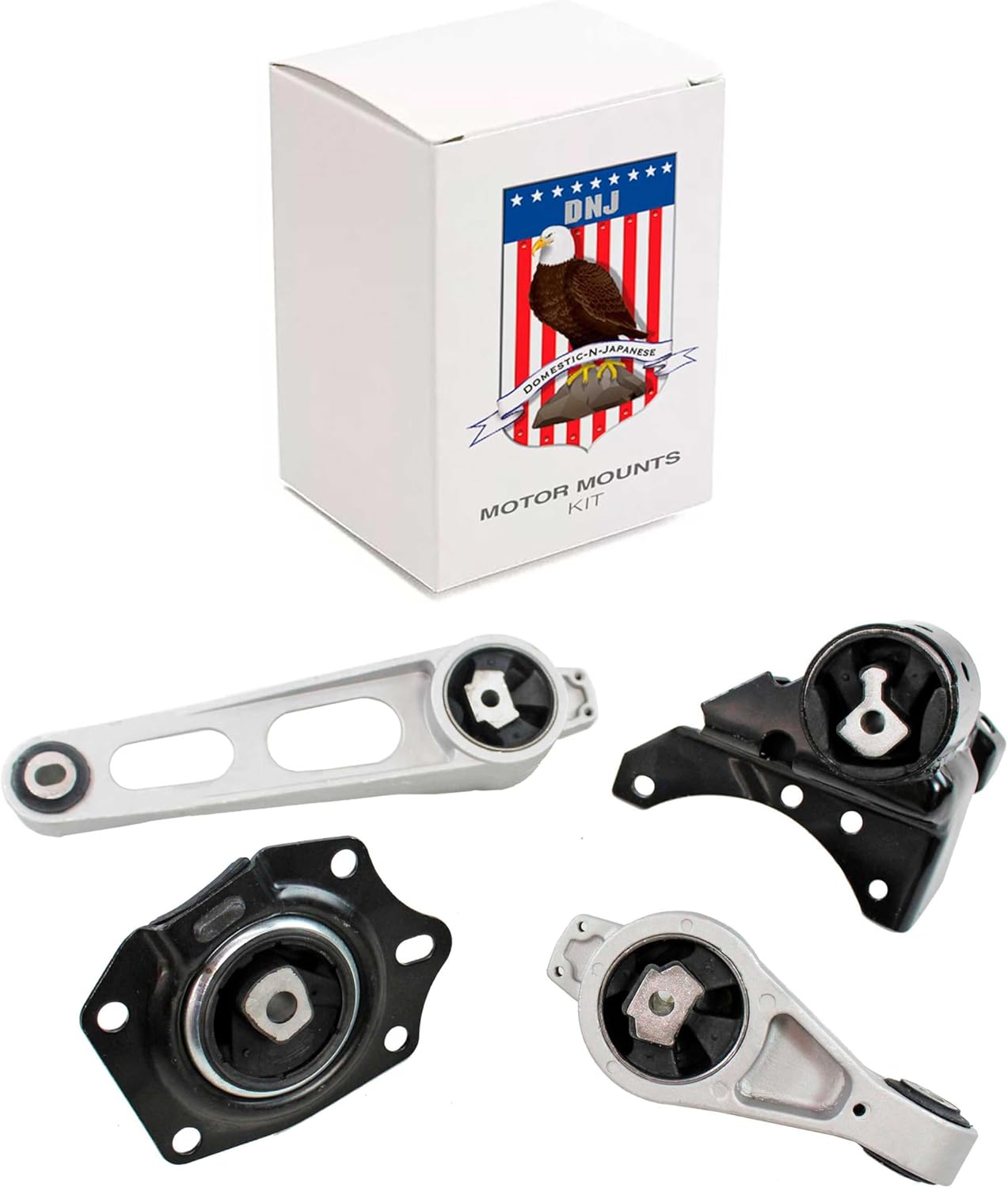 DNJ MMK1013 Motor Mount Kit for 2003-2005 Dodge Neon 2.0L AutoTrans.