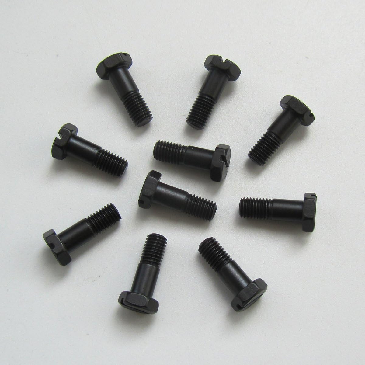 ckpsms KUNPENG -10pcs #SS-9111610-SP Screw 11/64-40 L=16 for JUKI MO-2504 MO-2514 MO-2516