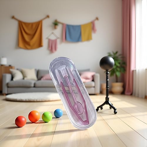 Miniatura 2 de Juego de herramientas de inserción y extracción de lentes de contacto moradas, suministros de equipo práctico para estudiantes, trabajadores de