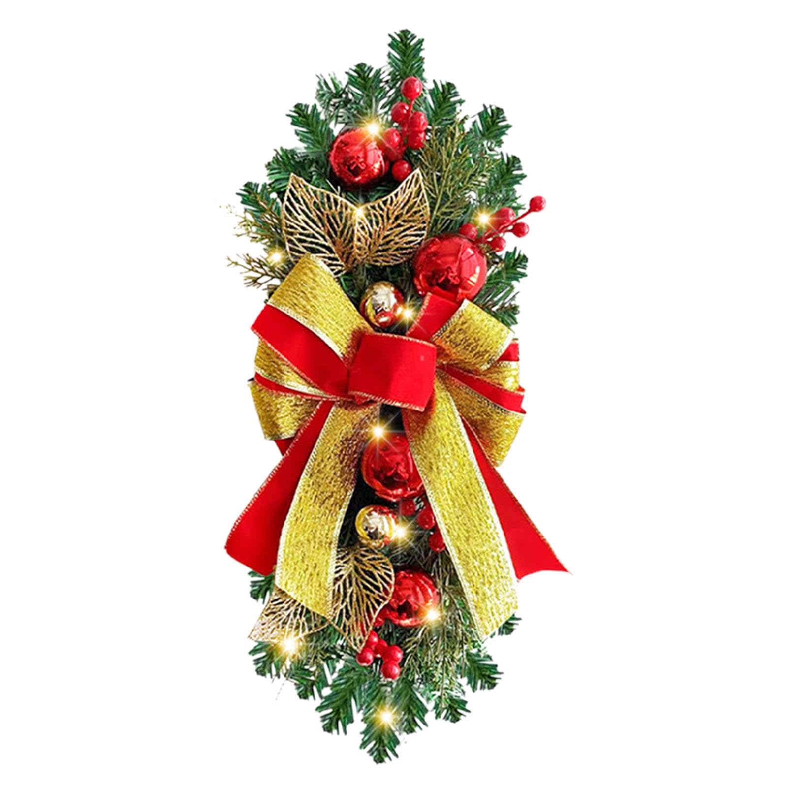 Amazon.co.jp: クリスマスリースガーランド - クリスマスリボン