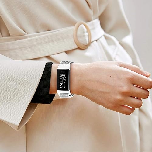 Miniatura 20 de Correas de nailon para reloj, compatibles con Fitbit Charge 4, Charge 3, Edición especial, correa de repuesto suave, deportiva, transpirable