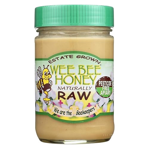 1 estuche  miel de abeja Wee, Naturally Raw, 1 lb, 12 por caja