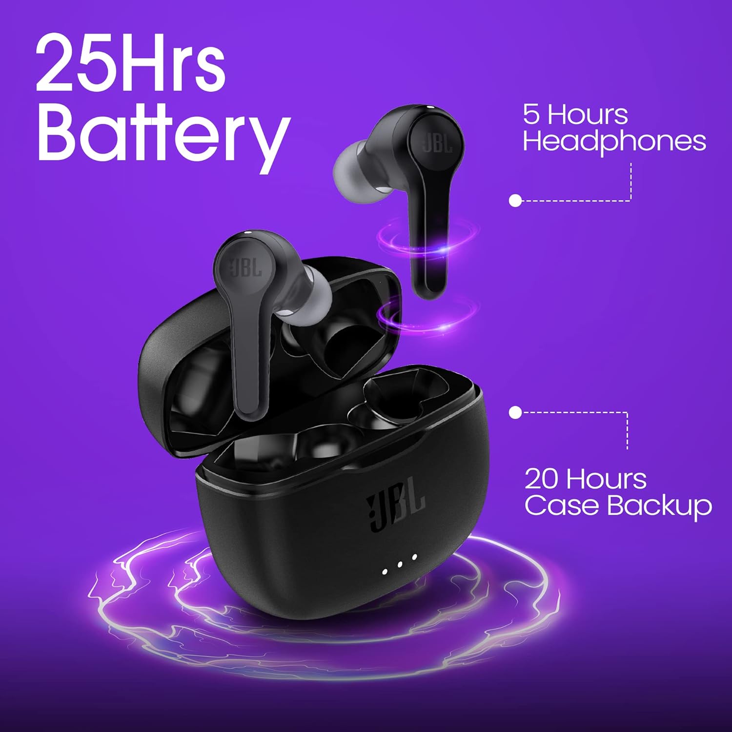 Fone de Ouvido Bluetooth JBL Tune 215TWS Intra-Auricular Preto -  JBLT215TWSBLK | Amazon.com.br