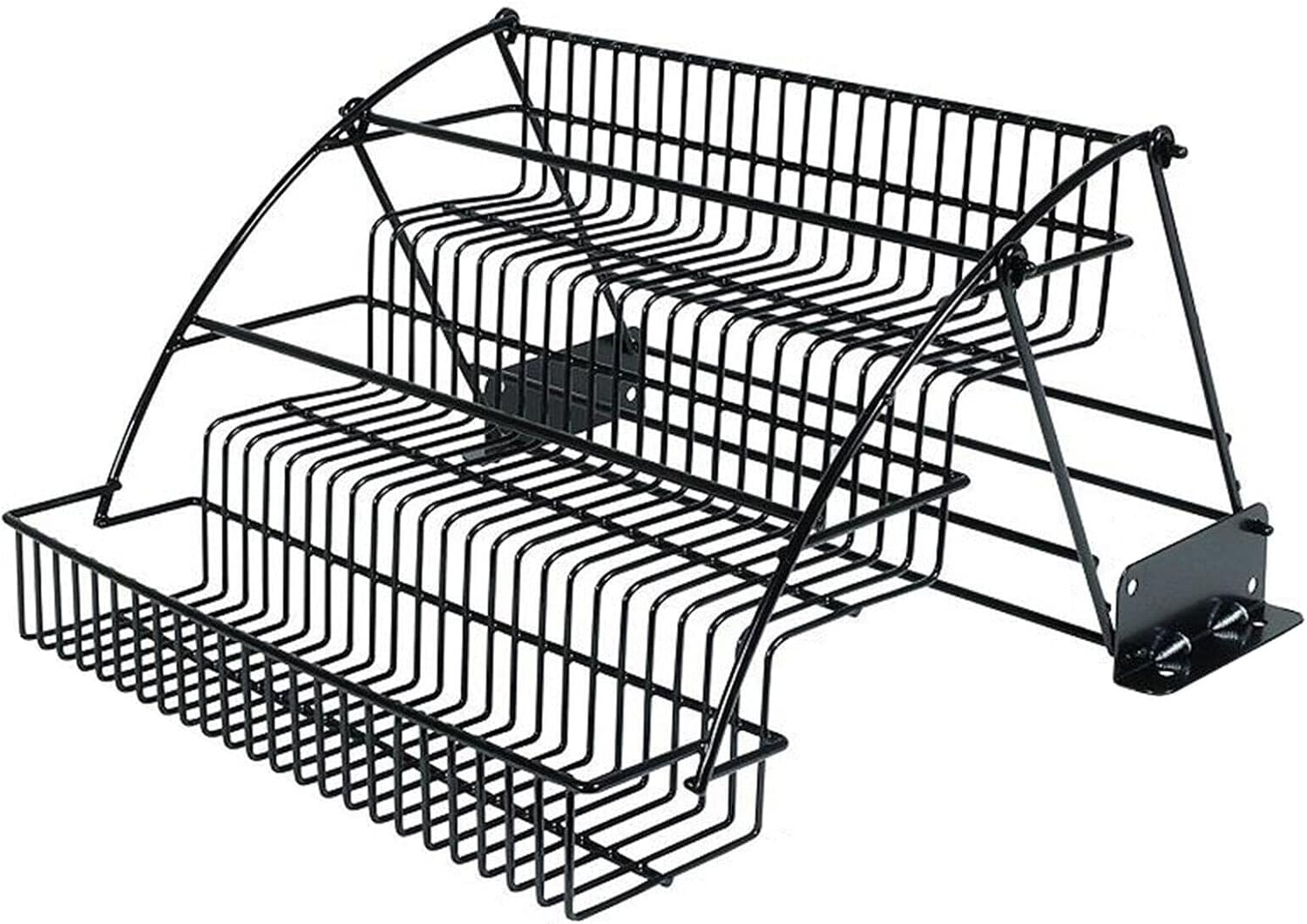 3 Tier Spice Rack Organizer Pantry Kitchen Hanging Pull Down Storage Shelf Metal, for Storing Various Spices, Condiments, Homes, Restaurants, Hotels