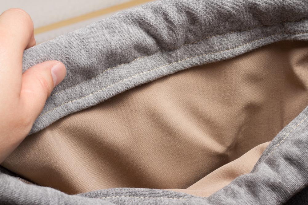 Vagabond Wood Sports Bag - Jersey (Sweat) / Alcantara, worek gimnastyczny, worek sportowy, worek, torba, Manufaktur13 M13