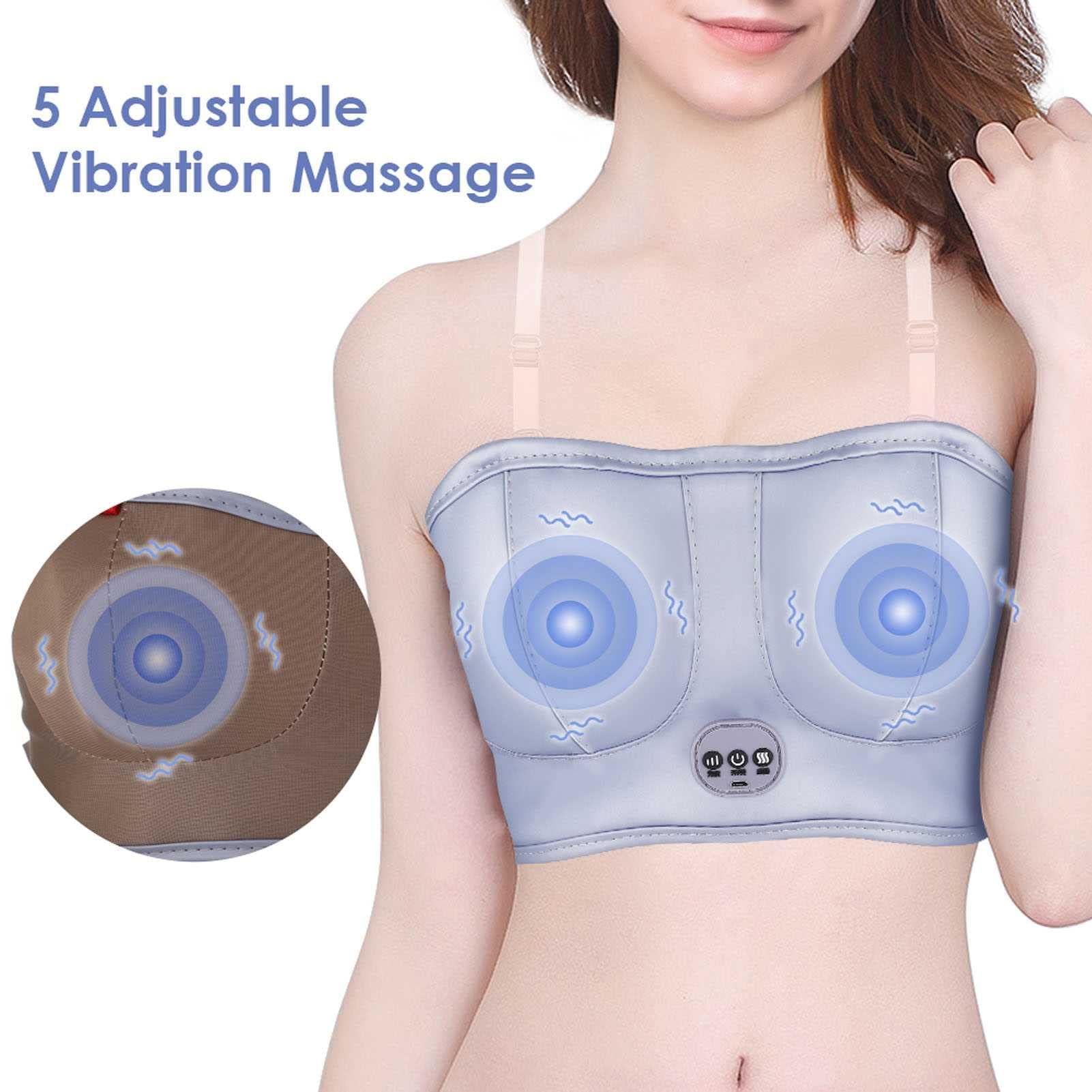 Amazon.co.jp: 胸の拡大マッサージャー、電動胸マッサージャー、乳房