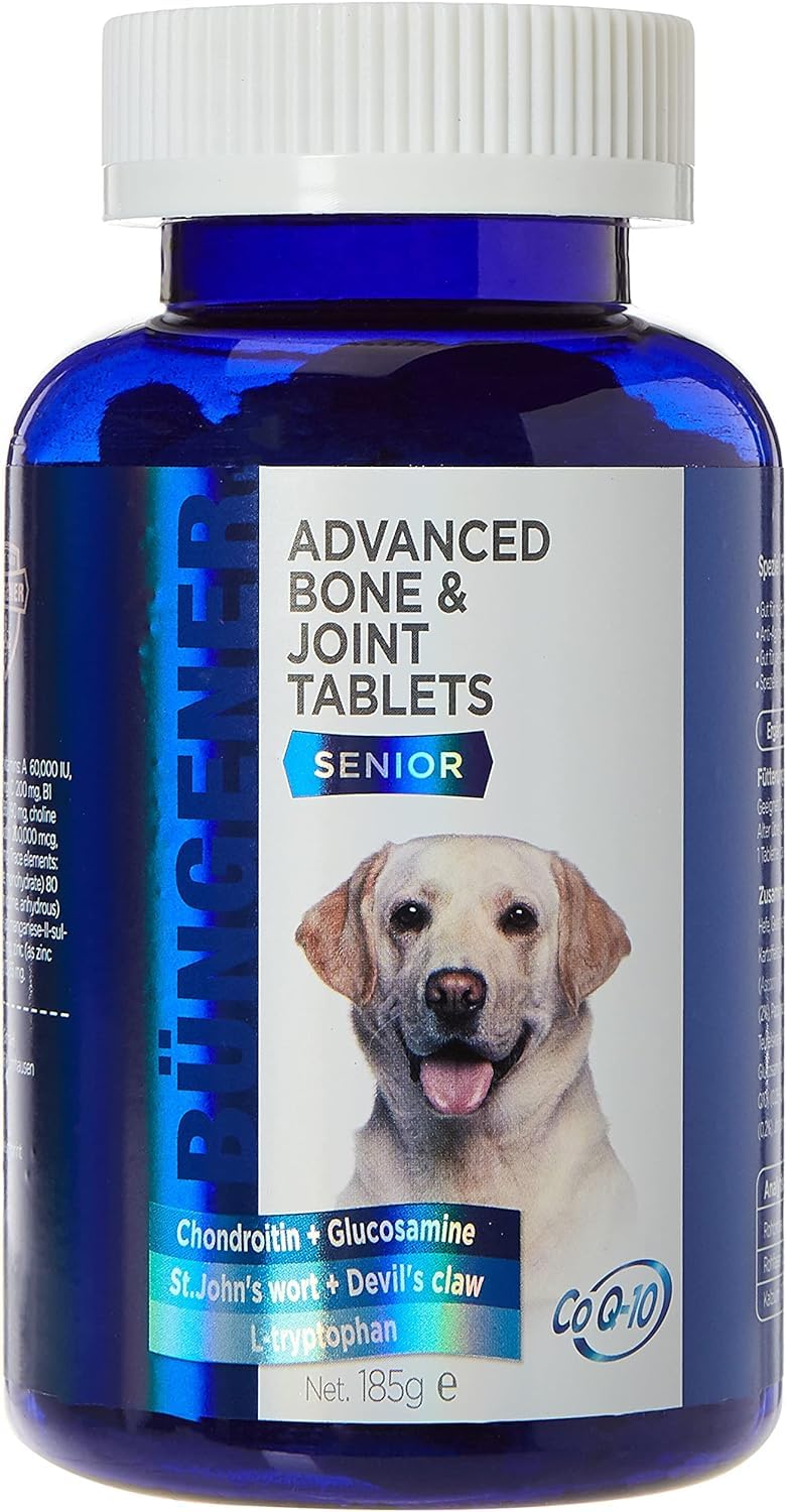 Bungener Advanced Bone & Joint Tablets For Dogs-Senior-185g