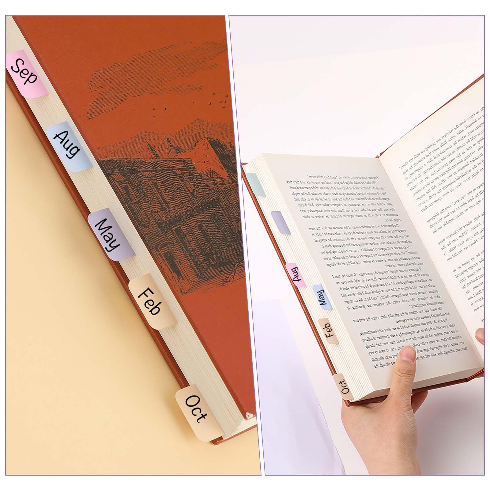 Mr. Pen - Lot De 240 Onglets Adhésifs Pastels Pour Cahiers, Marque-pages, Onglets De Page Pour Classeurs, Onglets Adhésifs Pour Livres, Carnets De Notes, Onglets Adhésifs Pour Cahiers