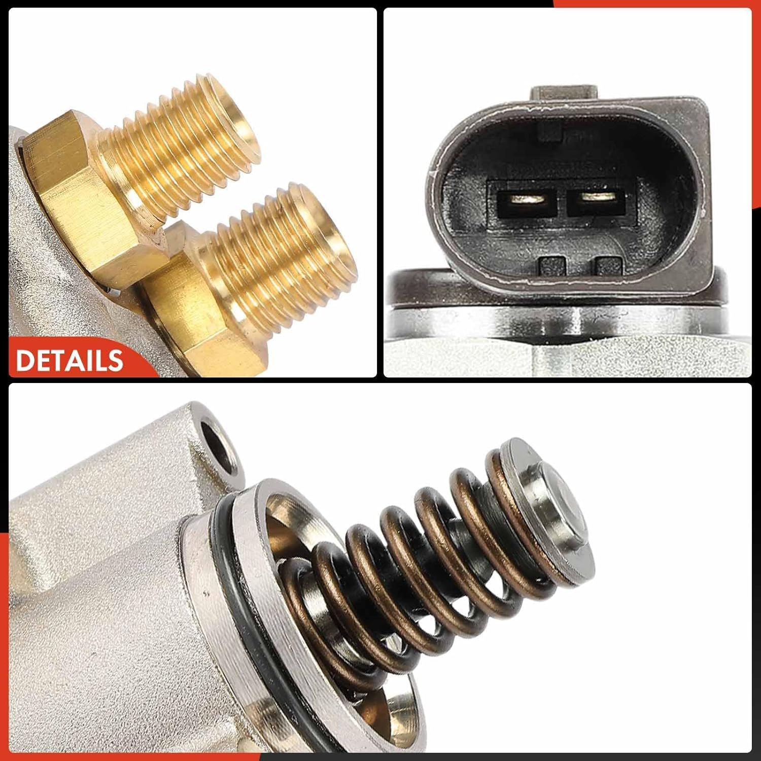 A-Premium High Pressure Fuel Pump Compatible with Volkswagen Touareg 2007-2010 & Audi Q7 2007-2009, 3.6L, Replace# 03H127025C