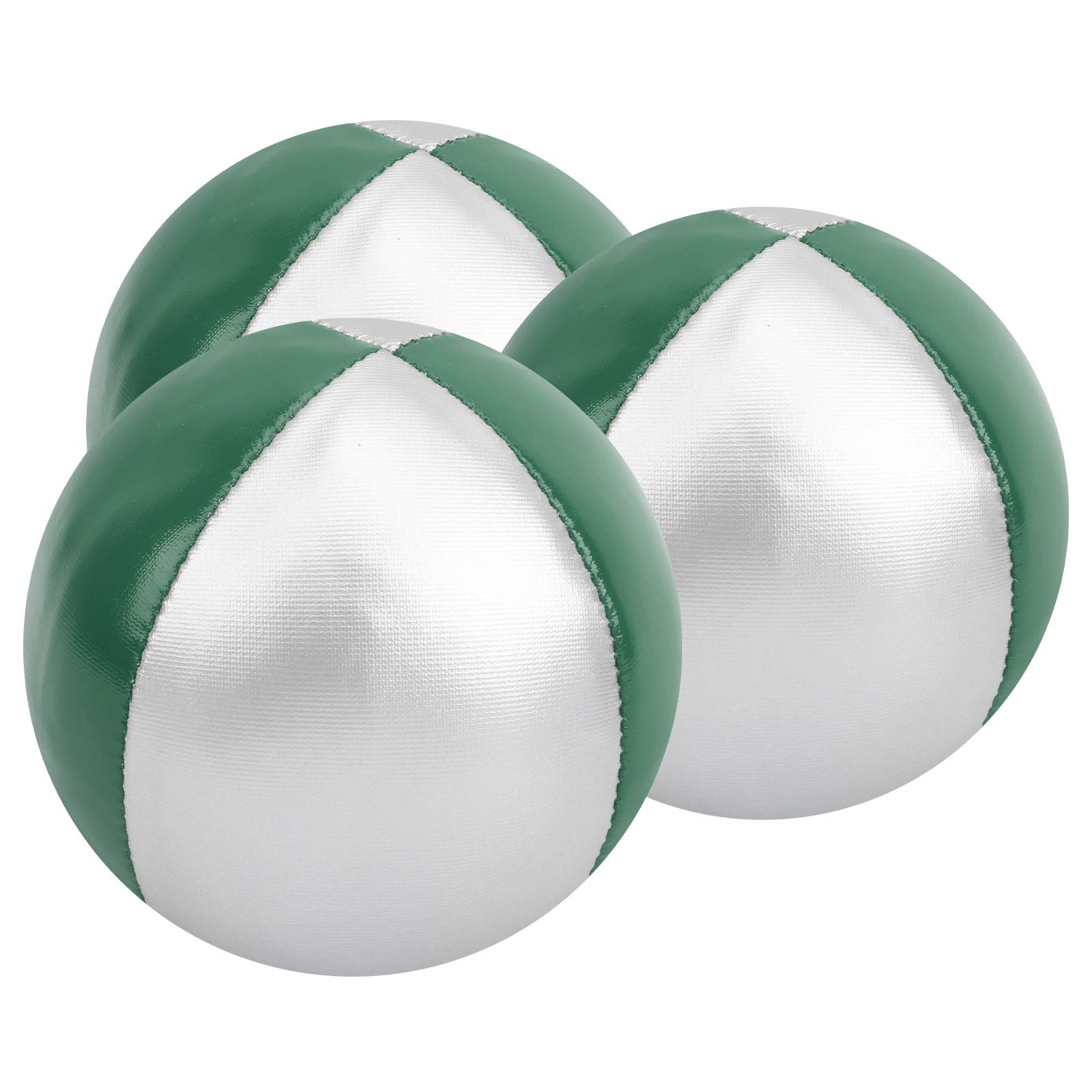 KIMISS Juego de Pelotas de Malabarismo de 3 Piezas - Pelotas de Lanzamiento de Malabarismo de Cuero PU Suave para Deportes de Interior y Entretenimiento | Juguete Rompecabezas único, Ligero y (#3)