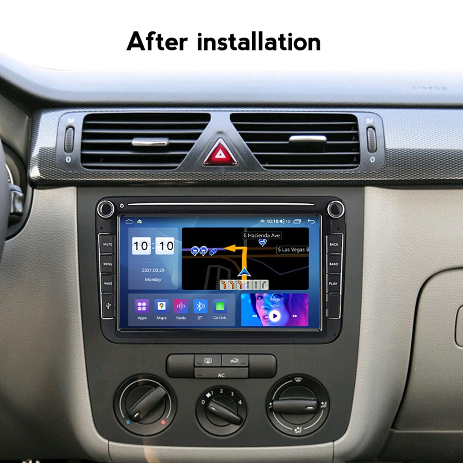 Amazon | Android 11 カーナビ VW/フォルクスワーゲン/ゴルフ/パサート
