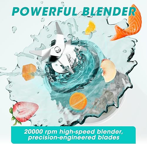 Miniatura 6 de CheriBaby - Sistema de fabricación de alimentos para bebés 15 en 1, juego de licuadora de procesador de alimentos para puré de bebé, frutas,