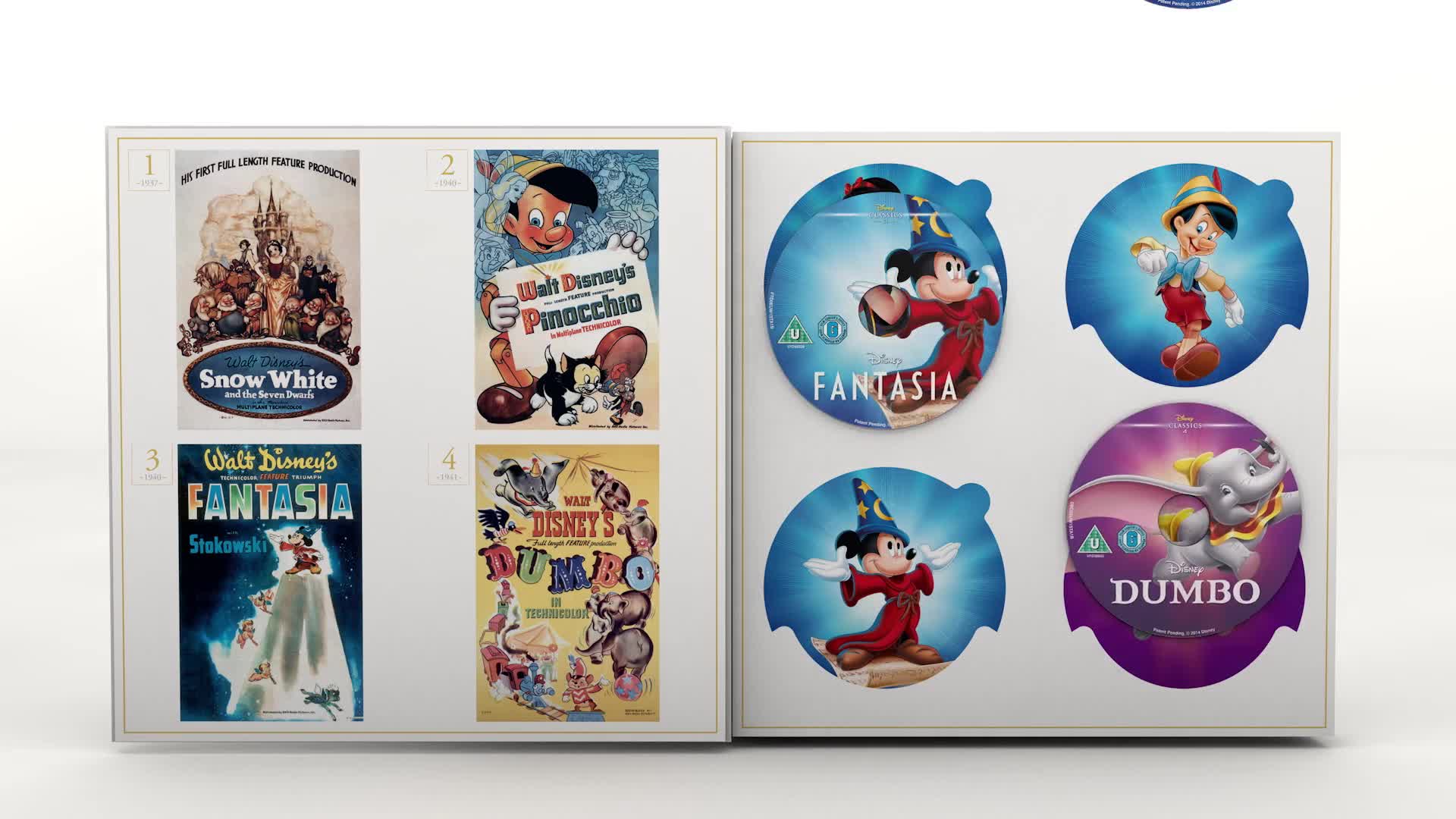 ディズニー CLASSICS collection 【公式通販】