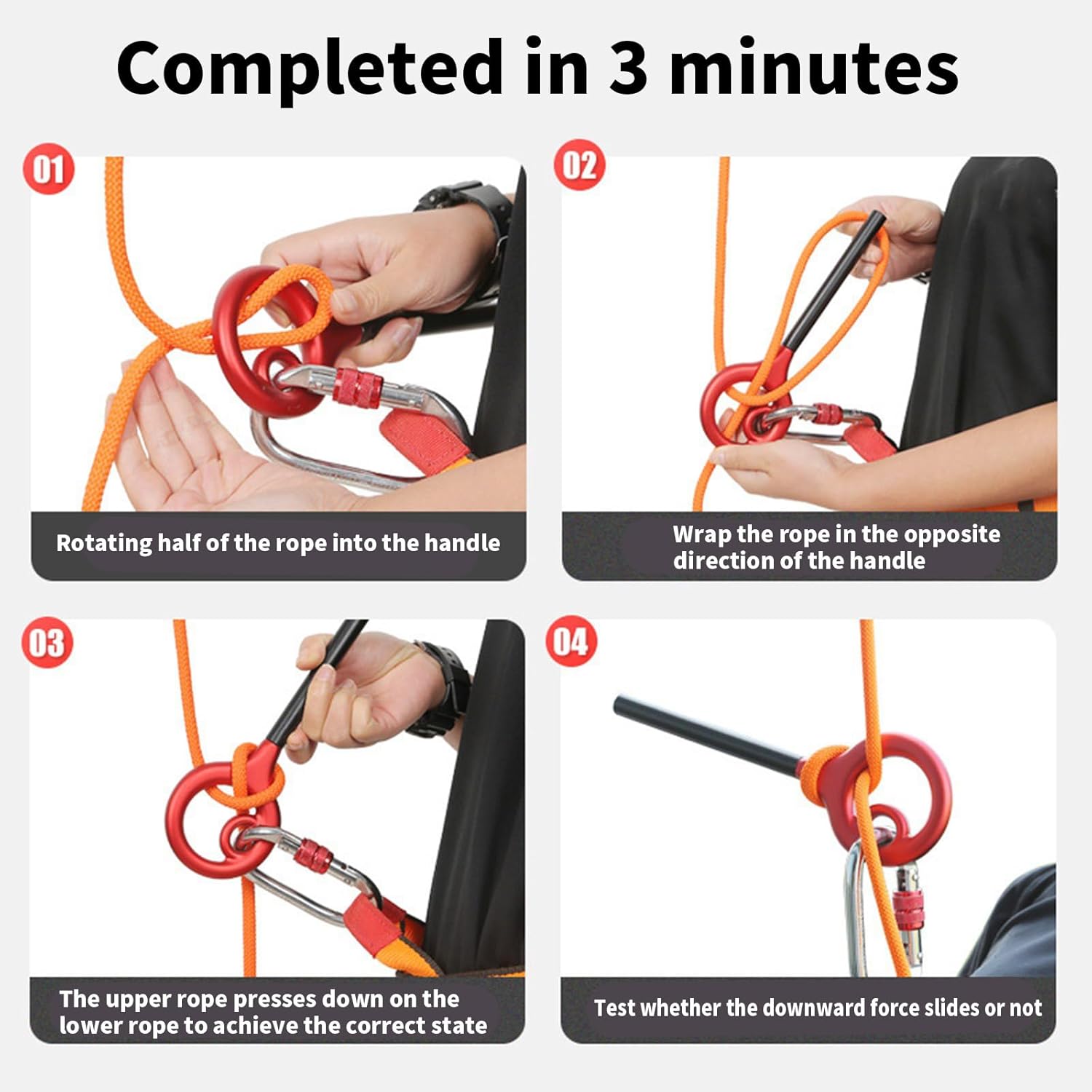 Aluminum Alloy Figures 9 Descender for Rappelling & Belaying Light Weight Figures 9 Shape Descender for Roack Climbing