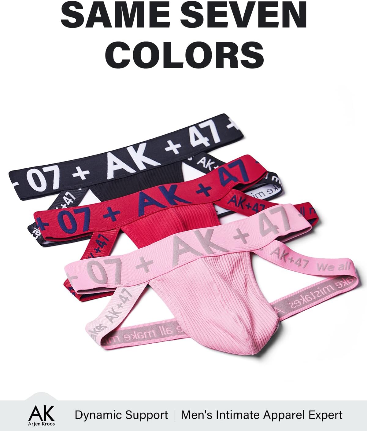 Arjen Kroos Men's Sexy Jockstrap Cotton Underwear with Supportive Straps & Pouch Design - Image 6