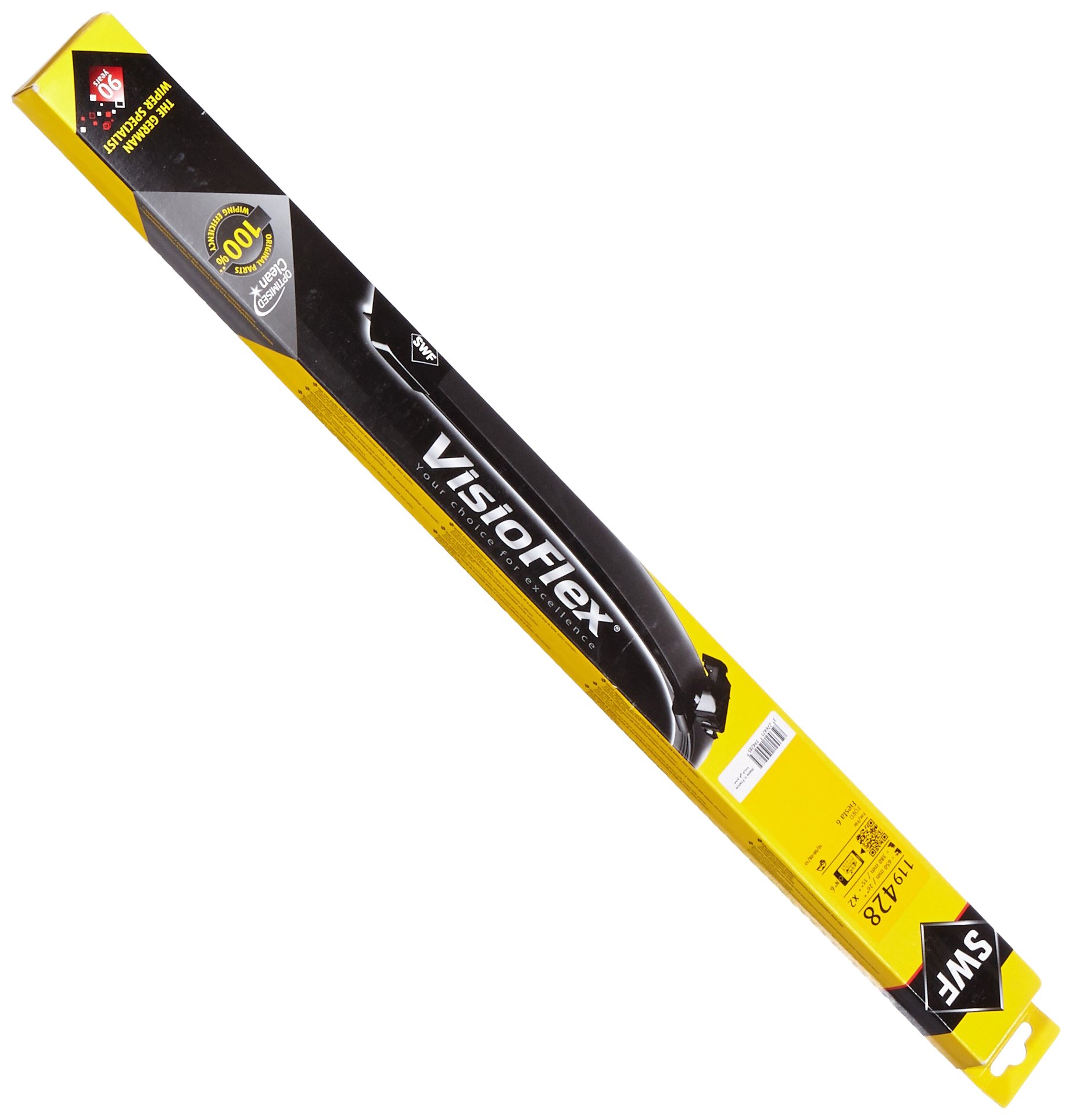 Valeo SWF Visioflex Flat Blade Silecek Ford Fiesta VI (2008-2017) (650+380 MM) 119428