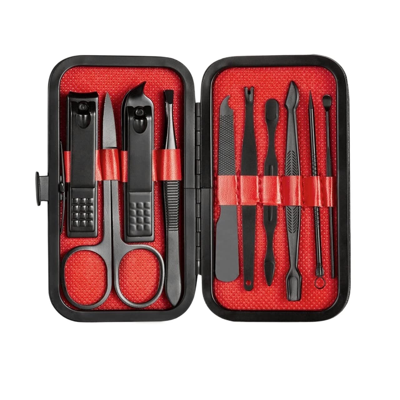 Ensemble coupe-ongles acier inoxydable avec pince crochet aigle robuste