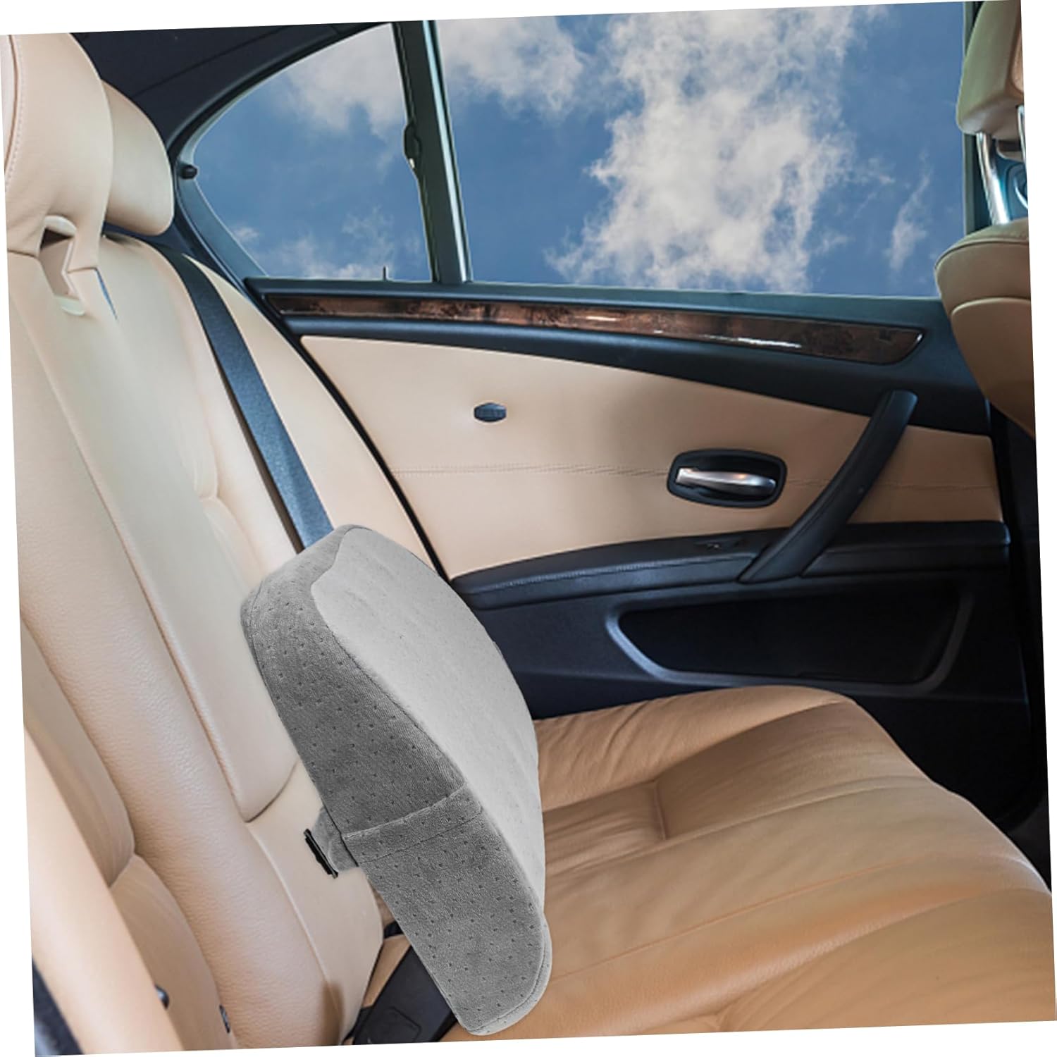 Foam Pad for Car Office Memory Foams Pillow Chair Back Support Lumbar Pillow Comfortable