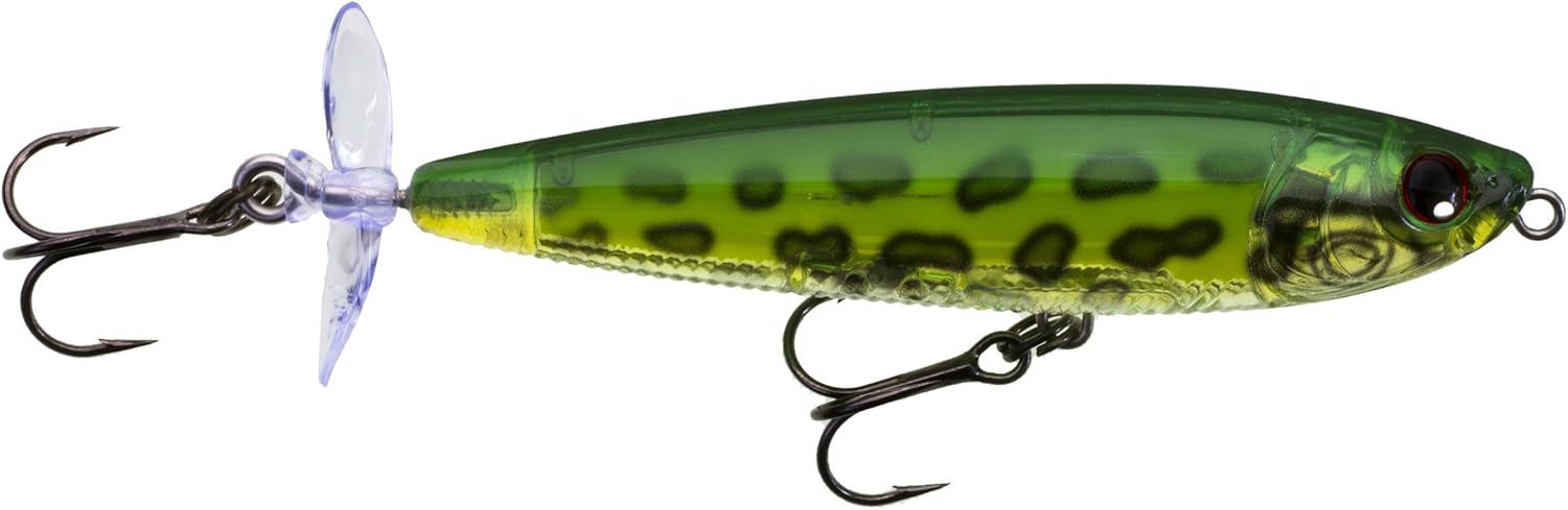 Yo-Zuri 3DB Prop Floating Lure, Prism Frog, 3 1/2-Inch : Fishing Equipment : Sports & Outdoors