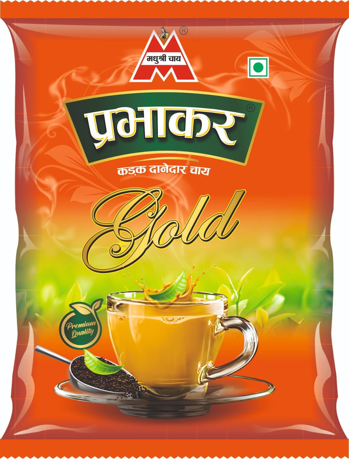 - Prabhakar Premium Assam Tea 1kg – Strong Taste & Rich Color - CTC Kadak Black Tea Leaves For Milk Tea - Chaipatti for Daily Home & Office Brew