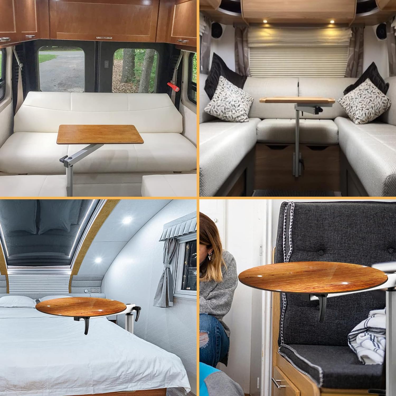 Amazon.co.jp: 取り外し可能なテーブル脚 RV テーブルトップマウント