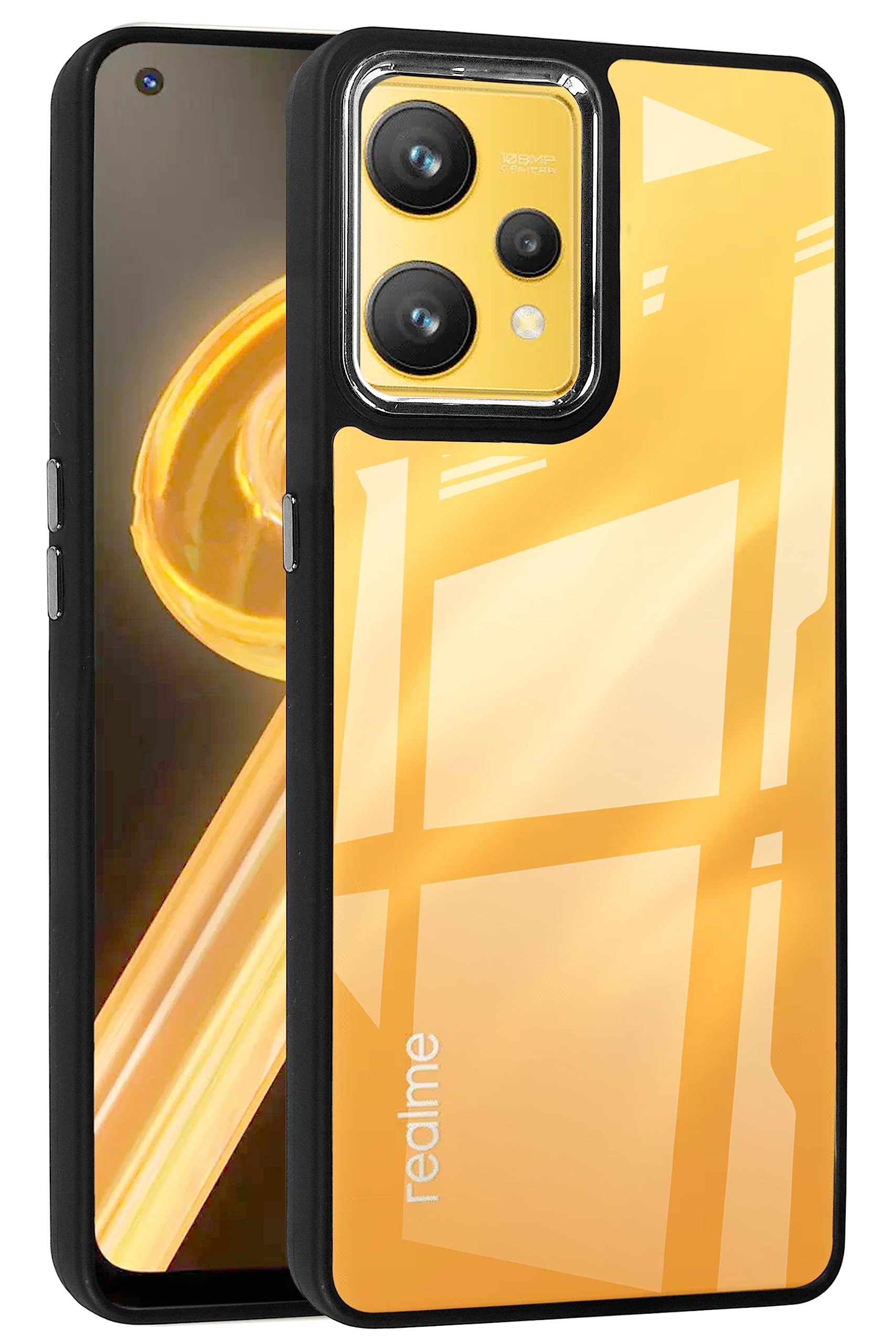 Zapcase Back Case Cover for Realme 9 Pro Plus 5G / Realme 9 4G | Compatible for Realme 9 Pro Plus 5G / Realme 9 4G Back Case Cover | Chrome Finish | Metallic Chrome Case Cover | Bumper | Black (B0C69PYX81) Amazon Price History, Amazon Price Tracker
