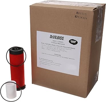 DeVilbiss Tune-Up Kit for DAD-500 Desiccant Dryer DAD600-1 - 1 Each