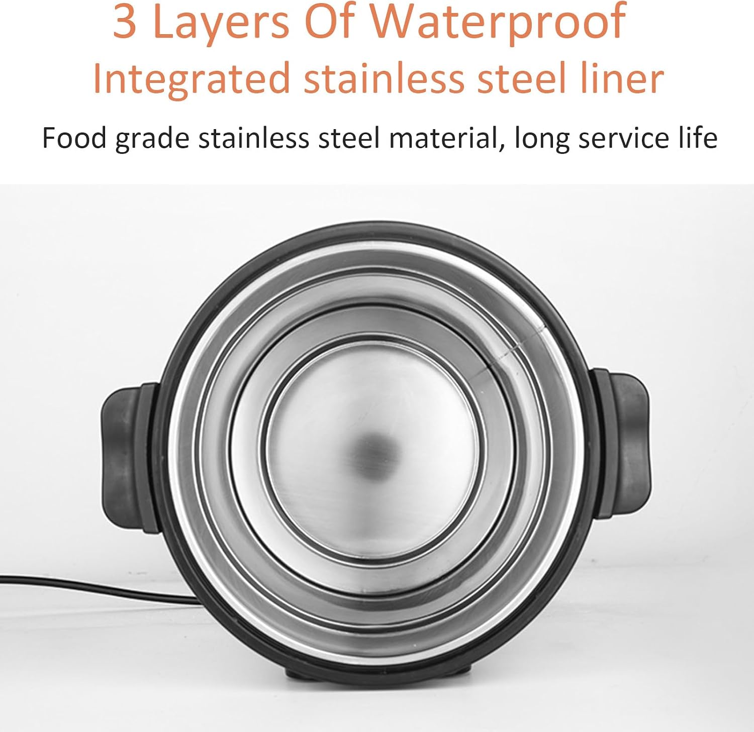 12L Electric Fully Automatic Intelligent Control Yogurt Maker, Multifunctional Rice Wine Dough Fruit Vinegar Fermenter with Stainless Steel Inner