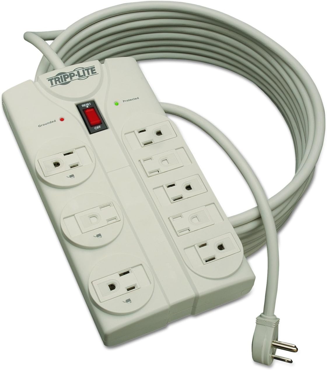 Tripp Lite TLP825 8-Outlet Surge Protector (25ft Cord)