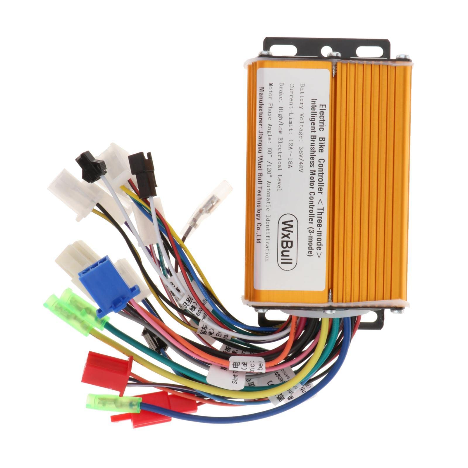 CALANDIS™ 36V/48V 350W Motor Brushless Controller E-Bike Control Box Upgraded Orange | Cycling | Bicycle Components & Parts | Electric Bicycle Components-image-5