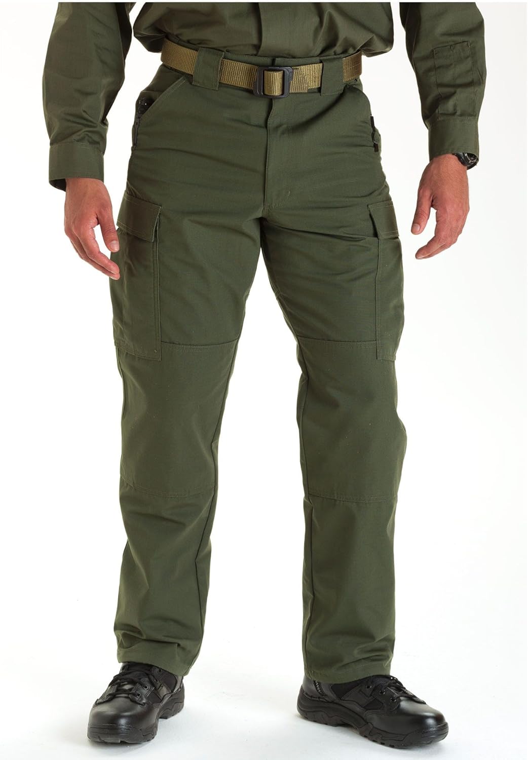 5.11 Tactical Pants for Men, TDU Ripstop Cargo Work Pant for Police, Operator, & Patrol, Style 74003ABR