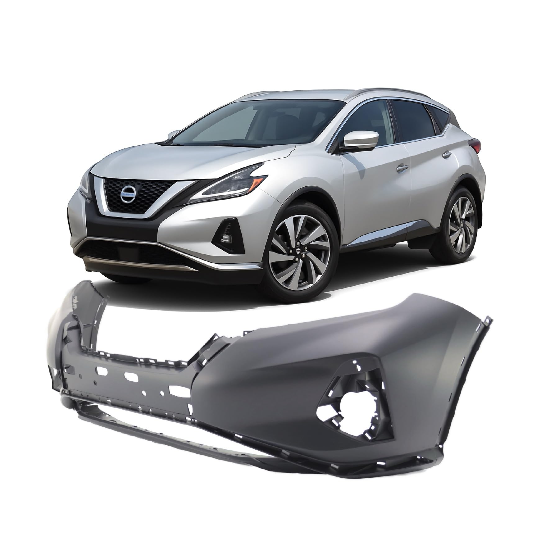 Amazon.com: FitParts Compatible With Front Bumper Cover 2019 2020