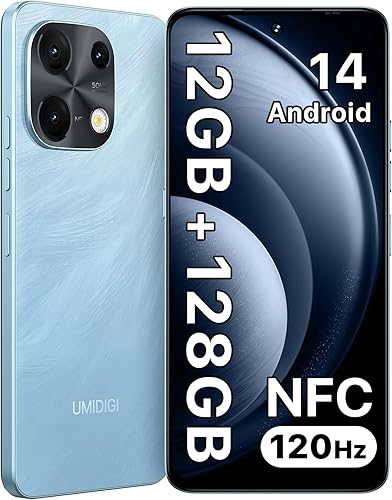 UMIDIGI Note 100 6+128GB, teléfono Android Negro