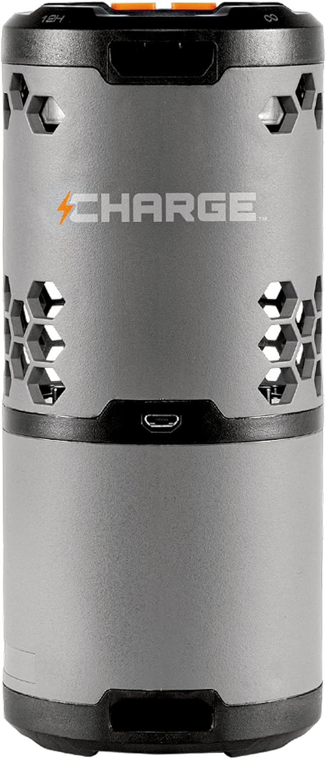 Wildgame Innovations ZeroTrace Charge Cordless Unit | 10+ Hour Battery Life Portable Generator, Gray, One Size