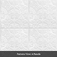 Vista 5 de Cielo raso de hojalata con patrón #2 (5 unidades).