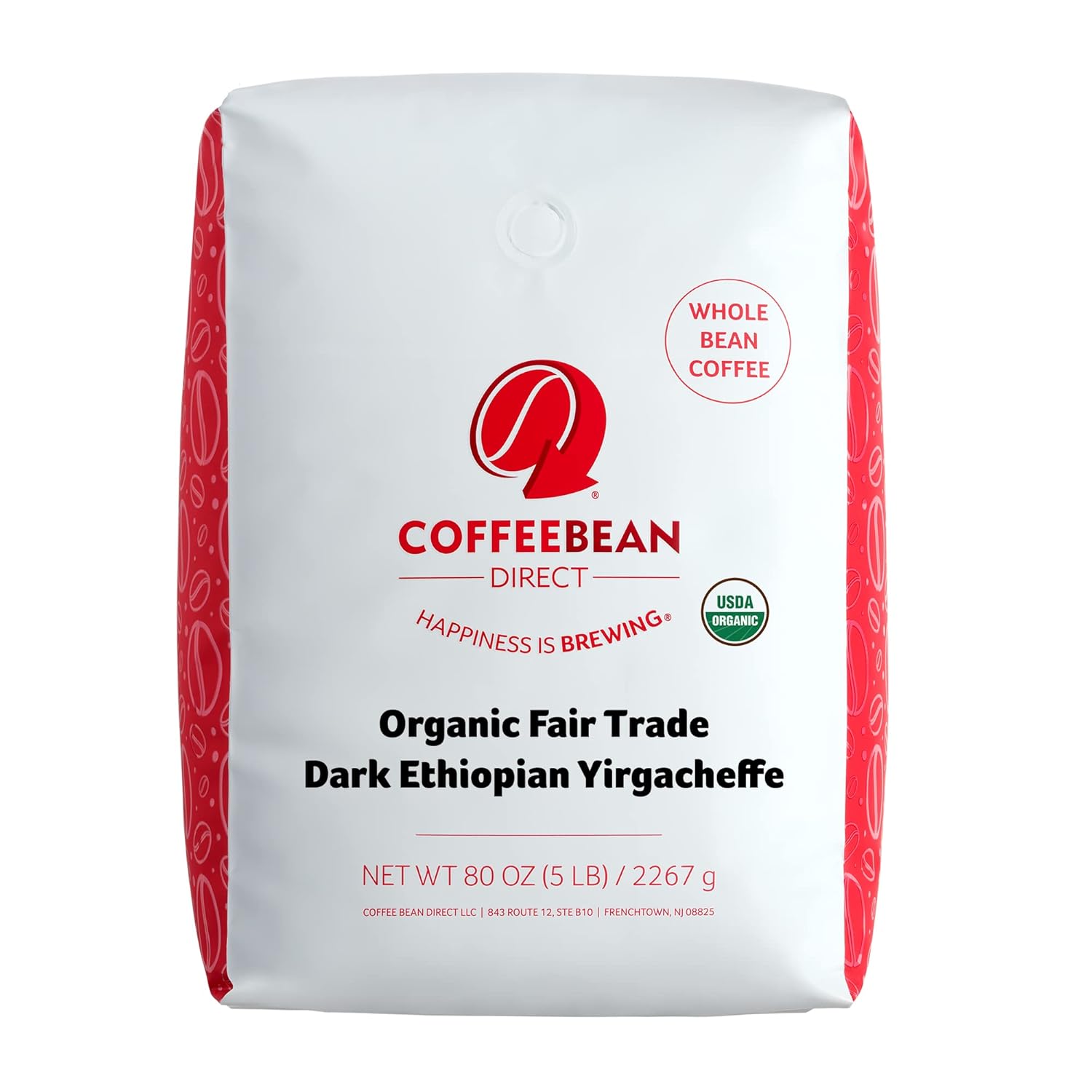 Coffee Bean Direct Dark Ethiopian Yirgacheffe, Organic