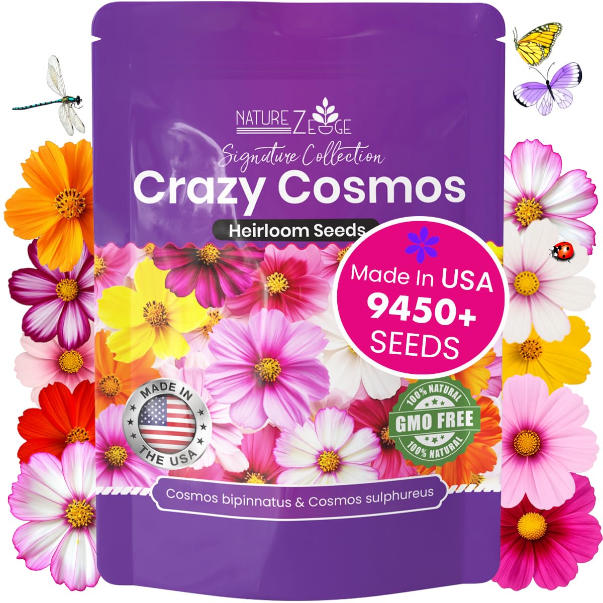 NatureZ Edge Crazy Cosmos Seeds