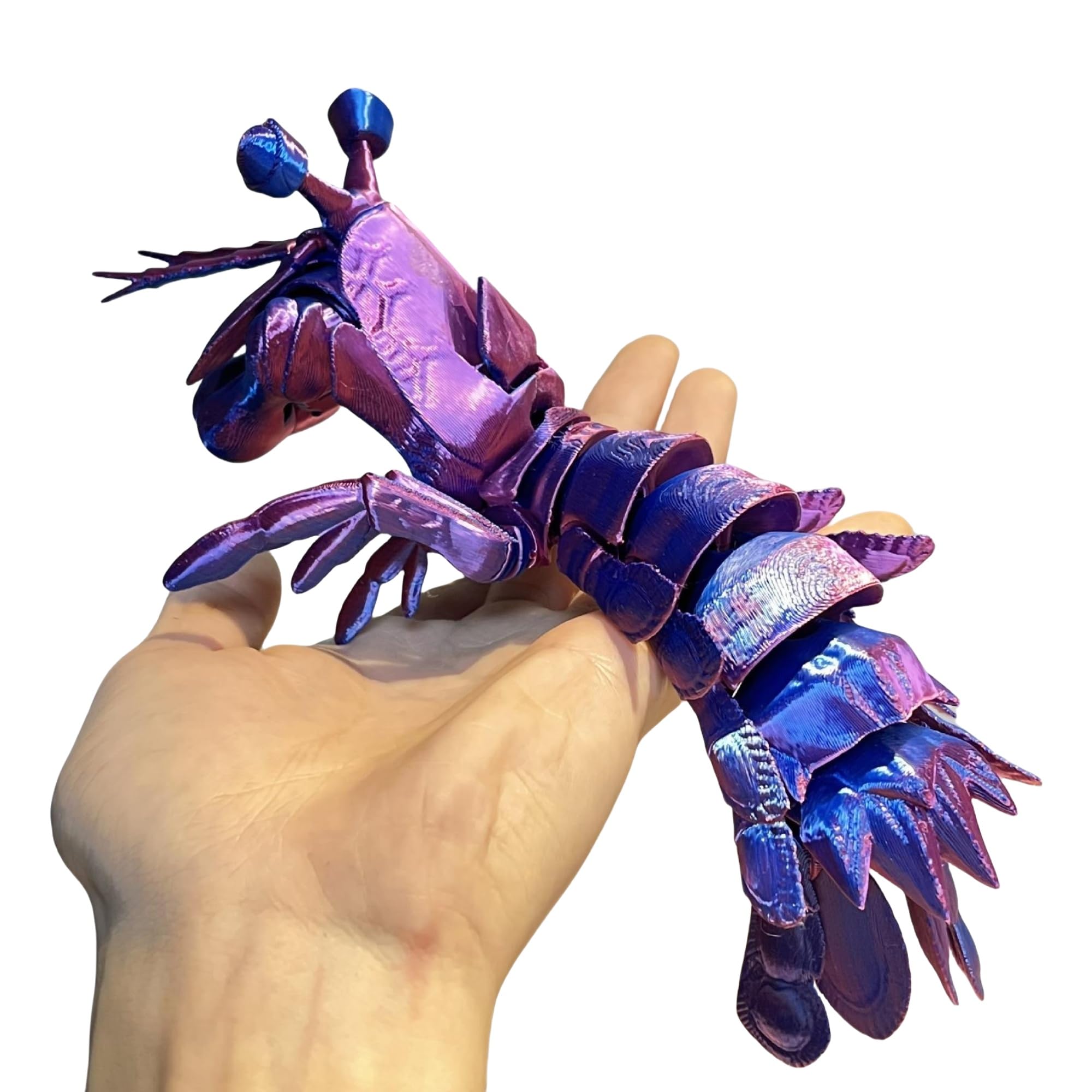 3D Modliszka Krewetka Fidget Zabawka, Wonder Creature Dekoracja Domowego Biura