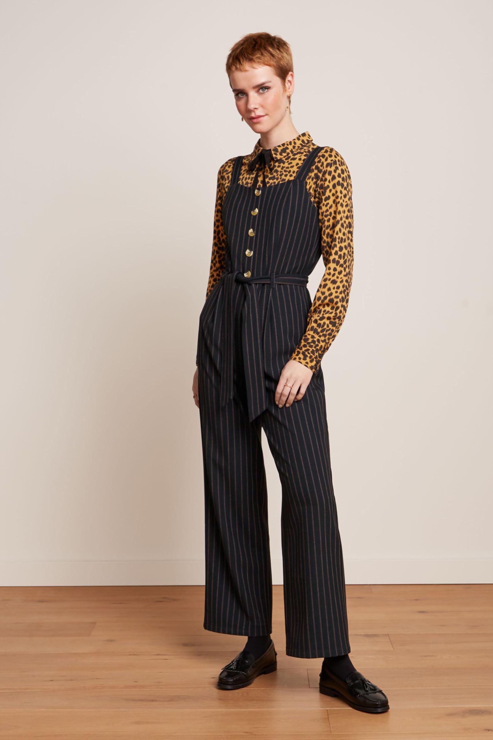 King Louie Ella Blouse Tigre - Blusa para mujer