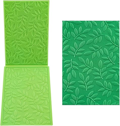 Miniatura 7 de CYFUN DESIGN Carpeta de relieve con textura 3D que se desvanece, fondo de conchas de plástico para hacer tarjetas, álbumes de recortes y otras