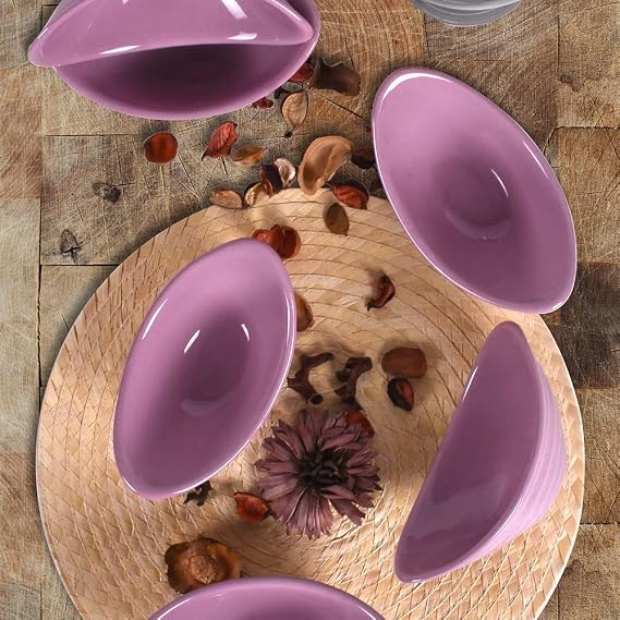 Keramika Violet Gondol Çerezlik 16 Cm 6 Adet