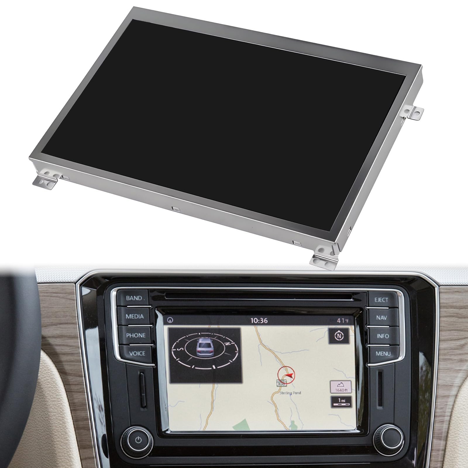 FABULETTA 6,5 Zoll LCD Touchscreen Display Für Skoda Octavia, VW Passat, Golf, Scirocco – TDO-WVGA0633F00045, 5C0035684