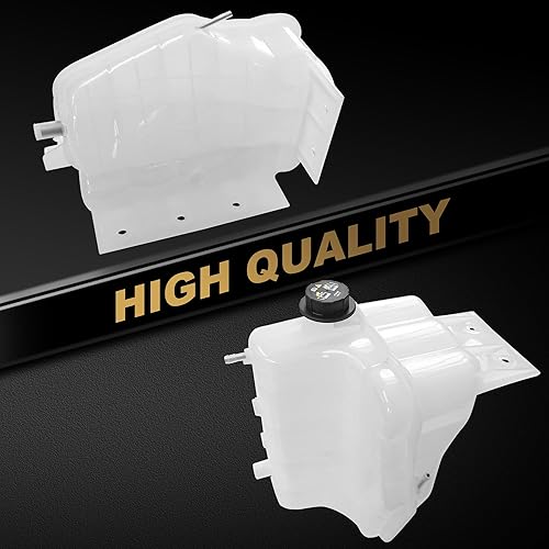 Miniatura 2 de Botella de tanque de desbordamiento de refrigerante del radiador con tapa para cosechadora internacional 2003-2010 9200i SBA para cosechadora