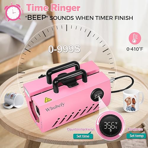 Miniatura 5 de Máquina de prensa de calor para vasos de 11 a 30 onzas, prensa de calor para tazas, sublimación para vasos delgados de 11 onzas, 16 onzas, 20 onzas,